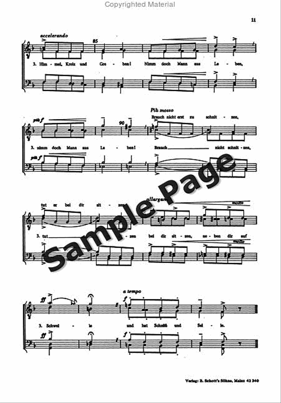 Was Der Alte Dachte Als Er Zu TTBB scores gallery preview page 12