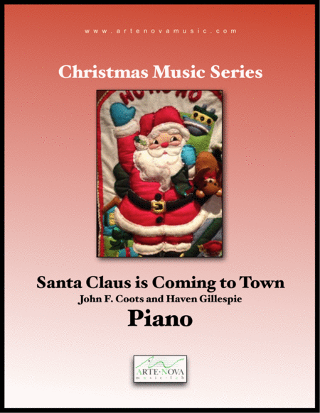 Santa Claus is Coming to Town - Piano image number null