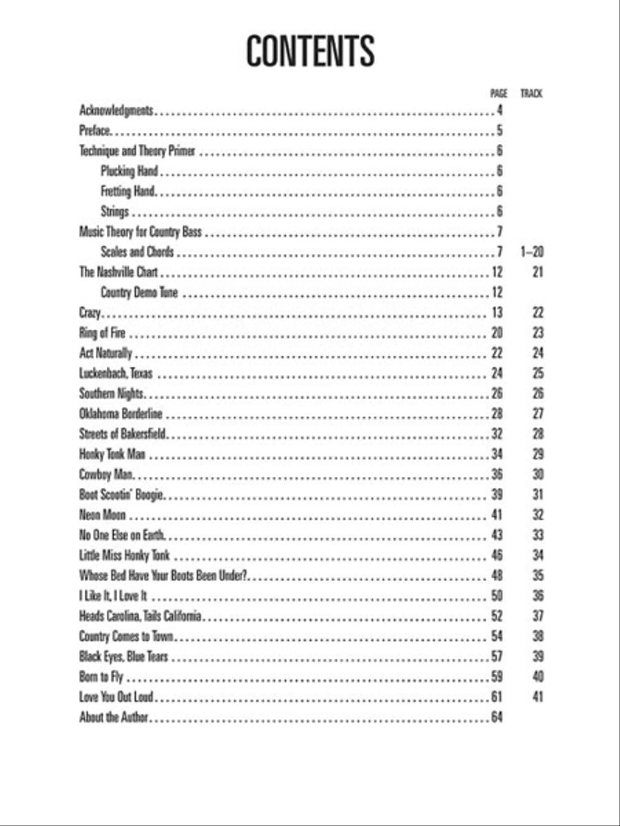 Country Bass Electric Guitar scores gallery preview page 2
