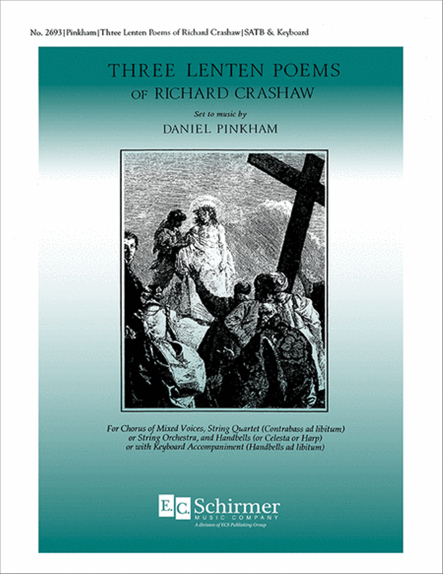 Three Lenten Poems of Richard Crashaw 4-Part scores gallery preview page 1