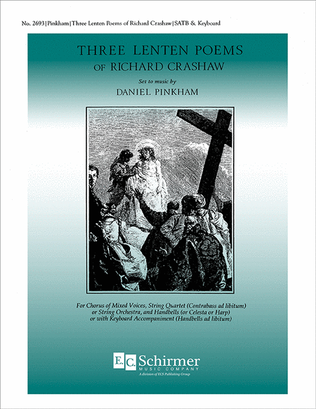 Book cover for Three Lenten Poems of Richard Crashaw