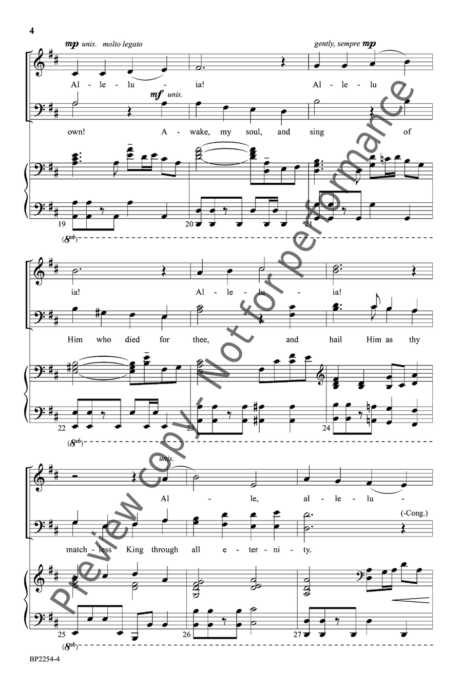 Crown Him! 4-Part scores gallery preview page 5
