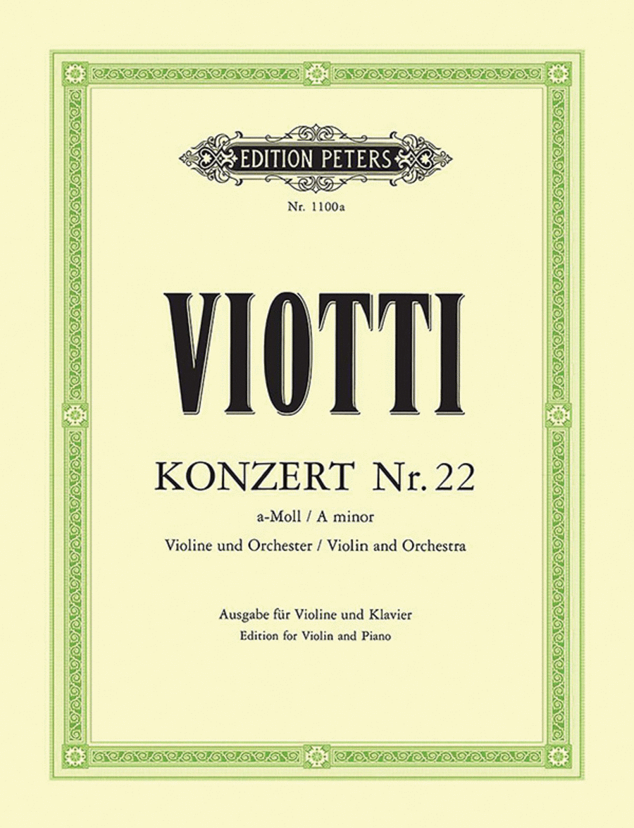 Violin Concerto No.22