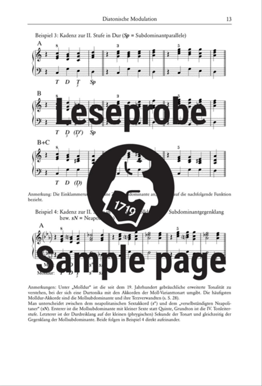 Modulationslehre Collection / Songbook scores gallery preview page 4