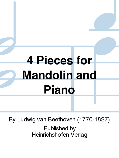 4 Pieces for Mandolin and Piano