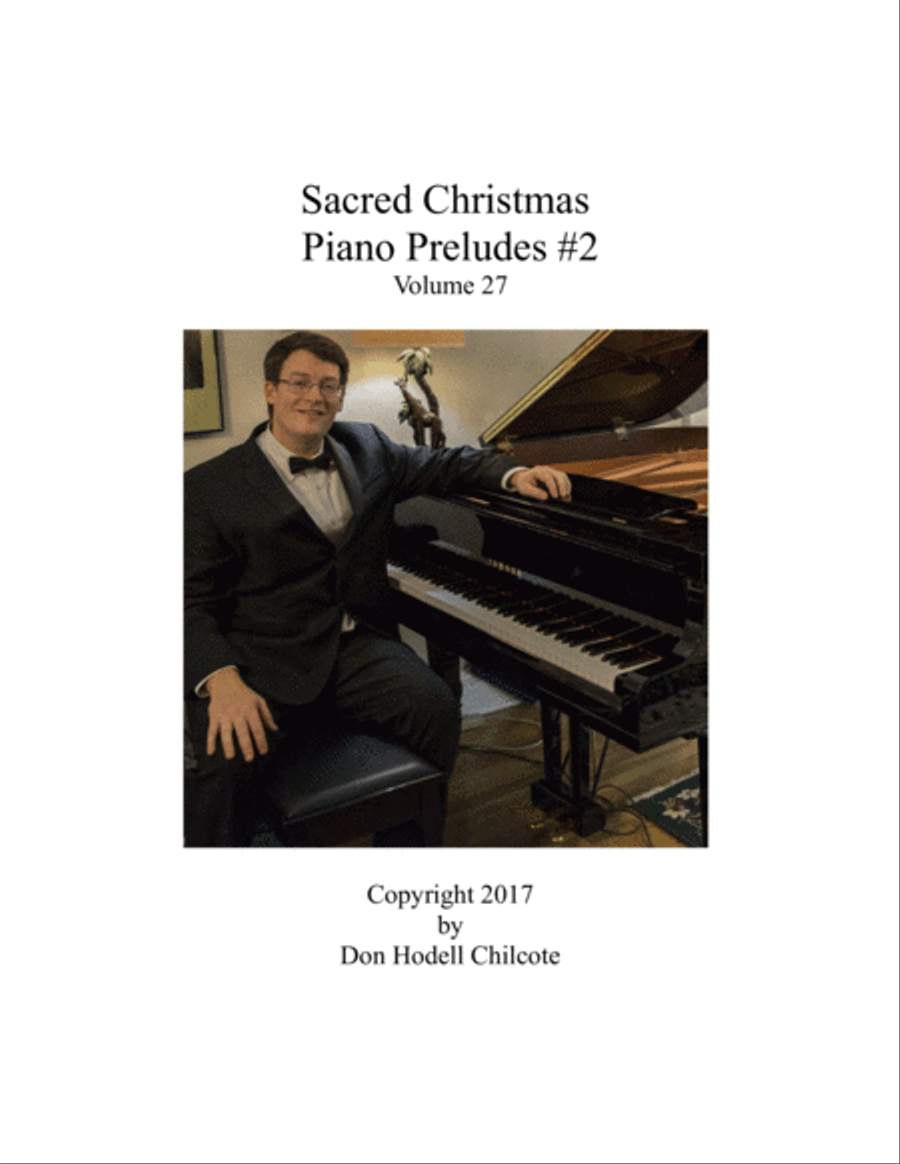 Sacred Christmas Piano Preludes #2 Volume 27 image number null