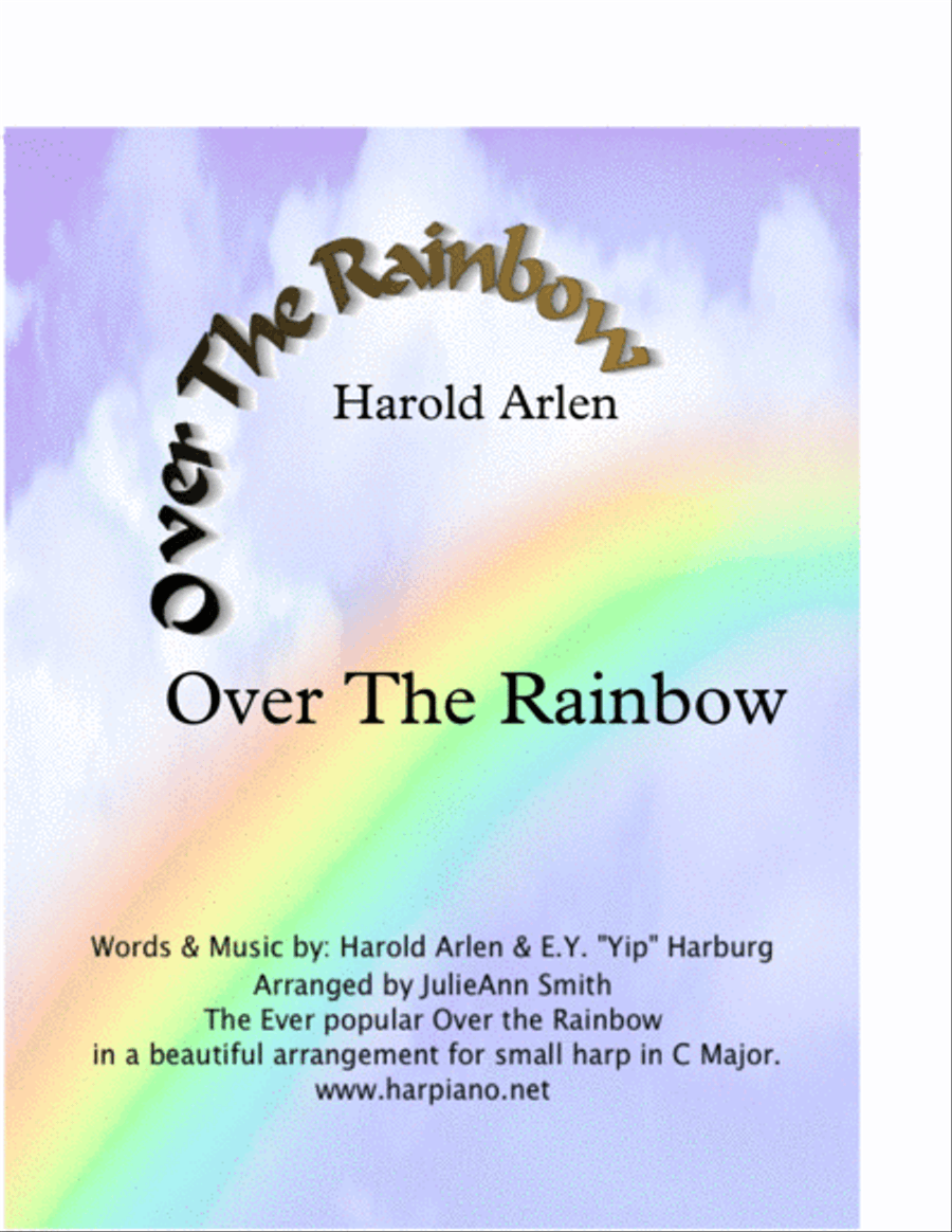 Over The Rainbow (from The Wizard Of Oz) Harp scores gallery preview page 1