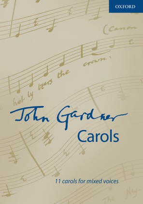 Book cover for John Gardner Carols