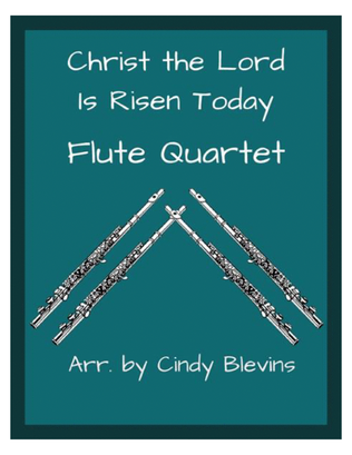 Book cover for Christ the Lord Is Risen Today, Flute Quartet