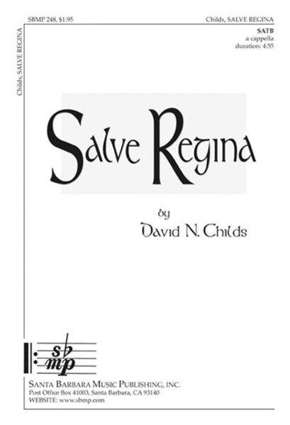 Salve Regina - SATB Octavo image number null