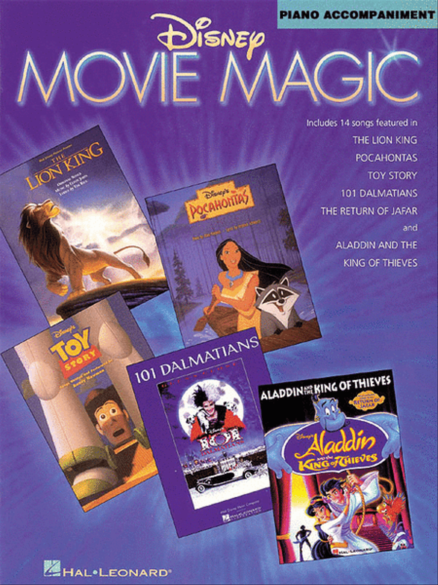 Disney Movie Magic Piano Accompaniment scores gallery preview page 1