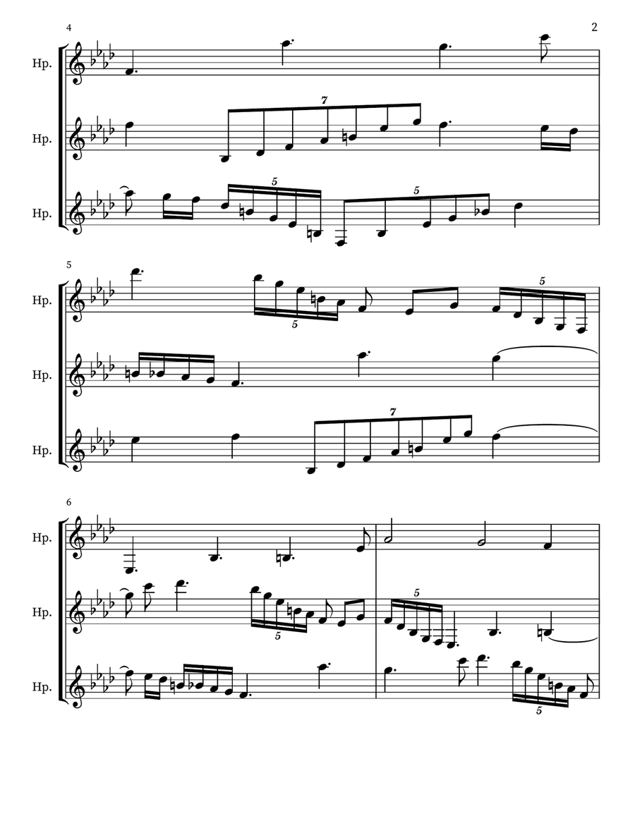 Children's Musing 22 Small Ensemble scores gallery preview page 2