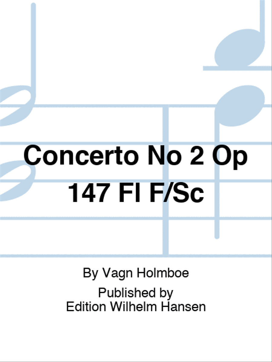 Concerto No 2 Op 147 Fl F/Sc Flute Solo scores gallery preview page 1