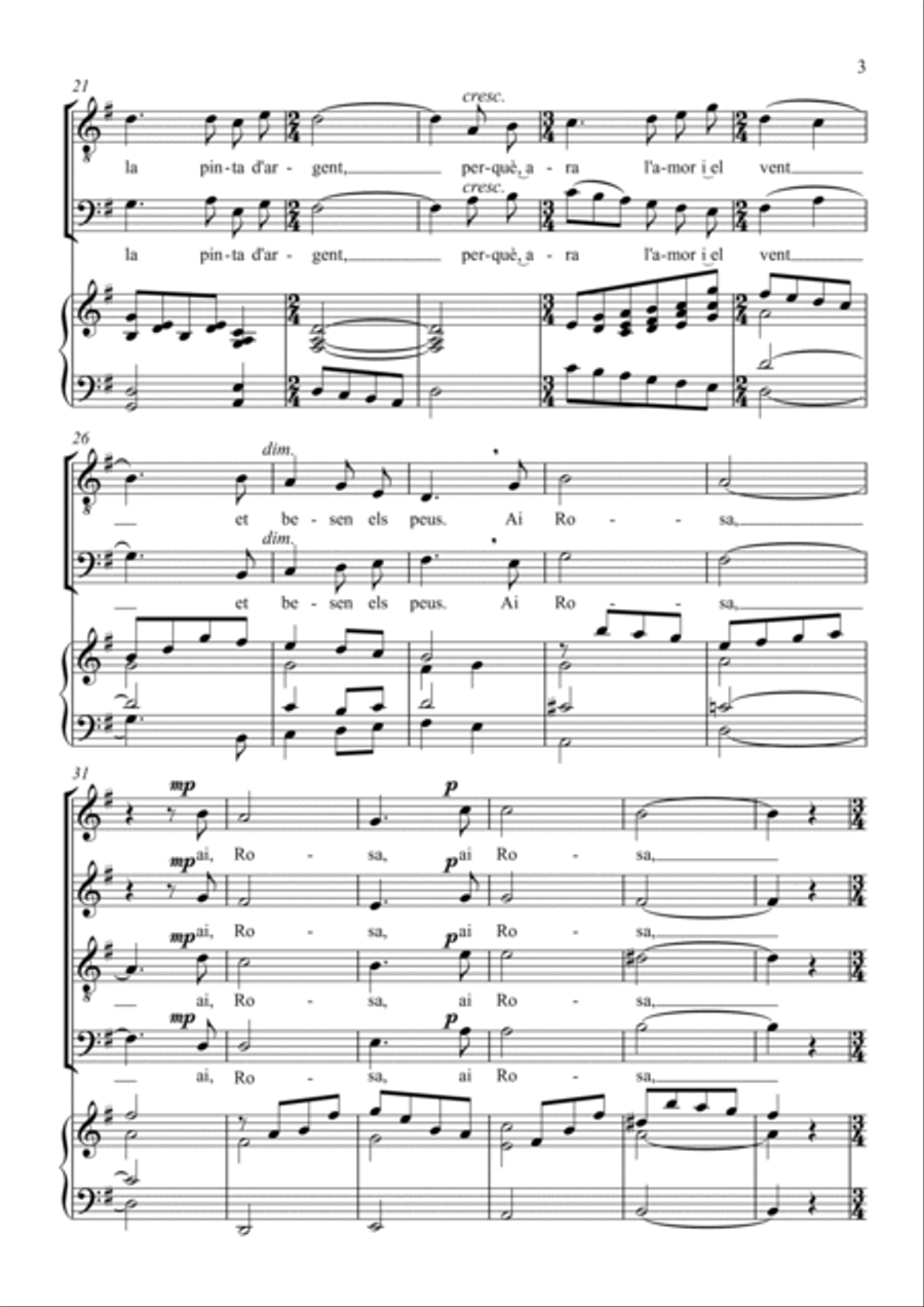 Nadal amb la Mare de Déu Choir scores gallery preview page 3