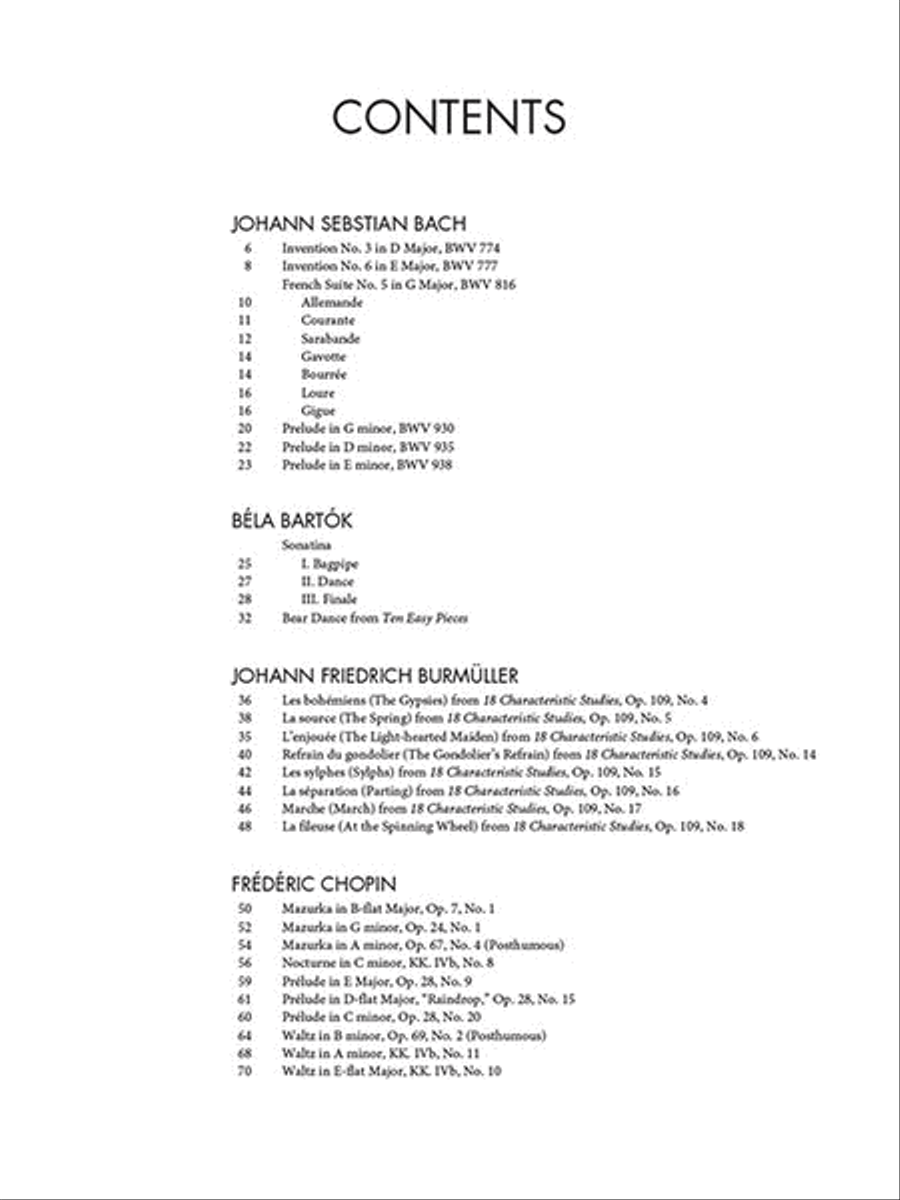 Piano Masterworks - Upper Intermediate Level Piano Solo scores gallery preview page 2