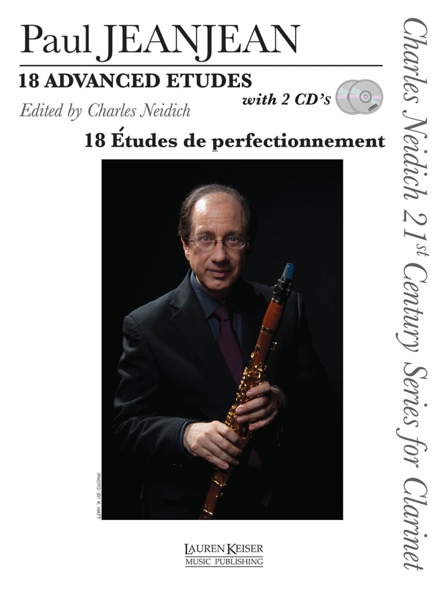 18 Advanced Etudes Clarinet Solo scores gallery preview page 1