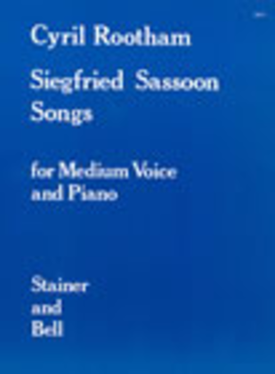 Book cover for Songs, Book 2 (Siegfried Sassoon Songs)