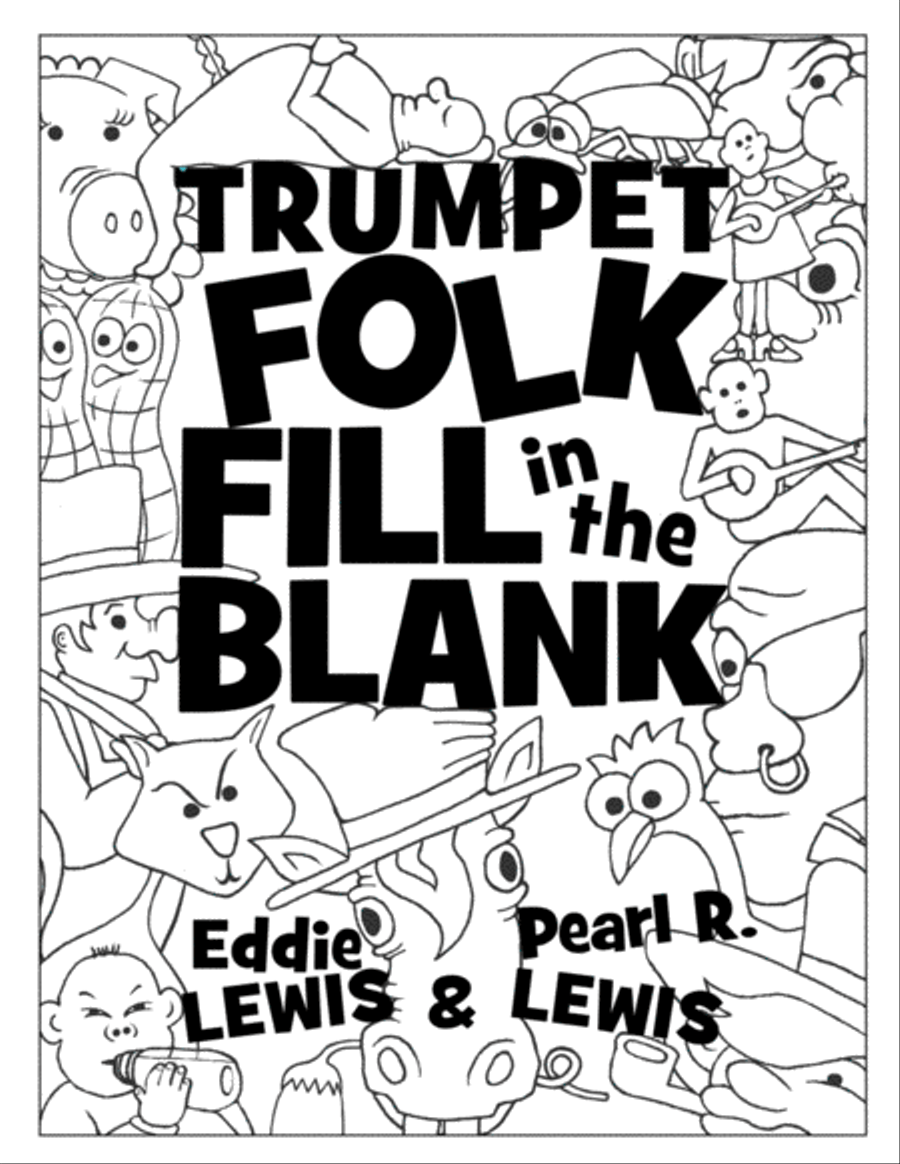 Trumpet Folk Fill in the Blank Trumpet Solo scores gallery preview page 4