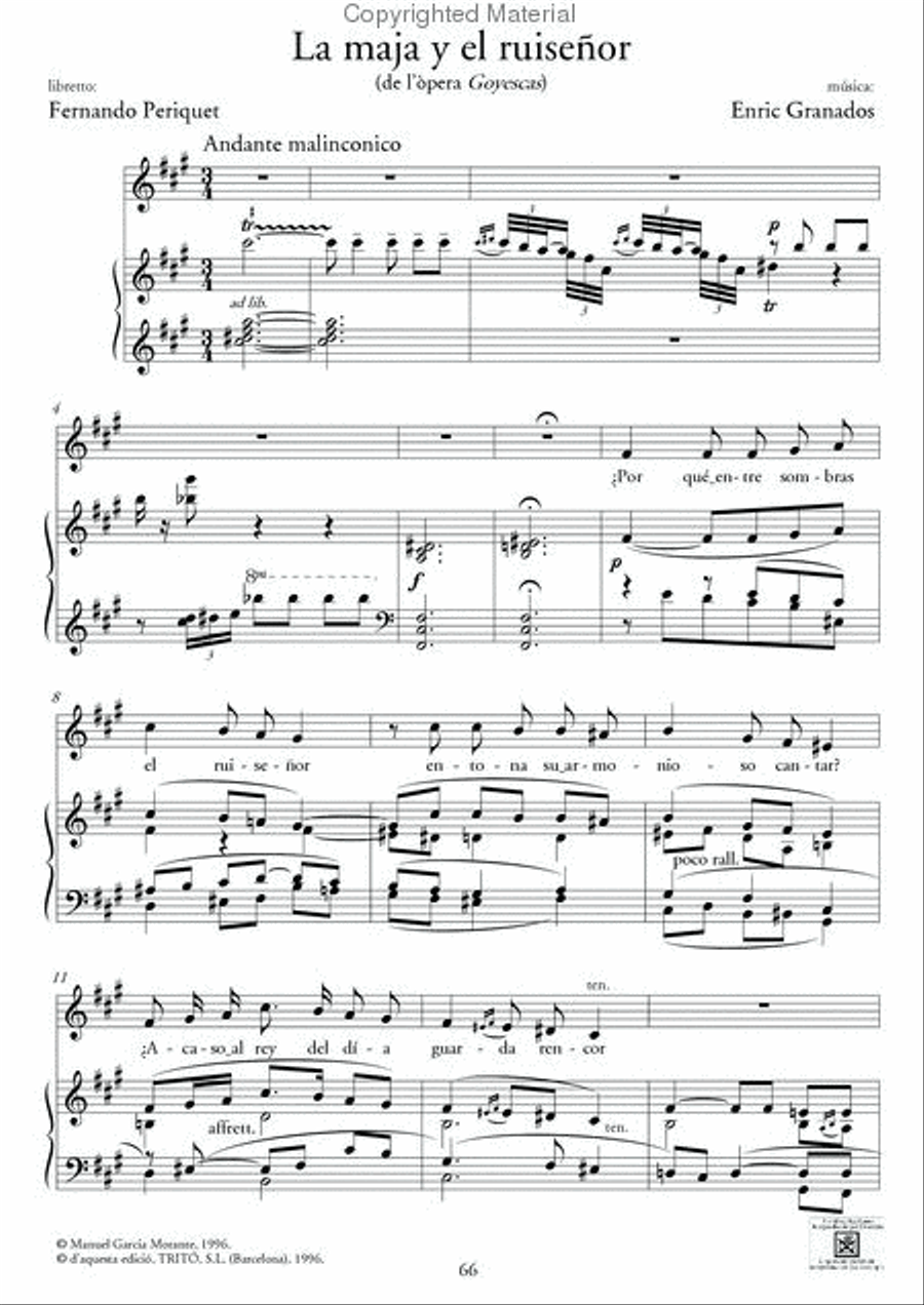 Obra completa per a veu i piano Voice Solo scores gallery preview page 2