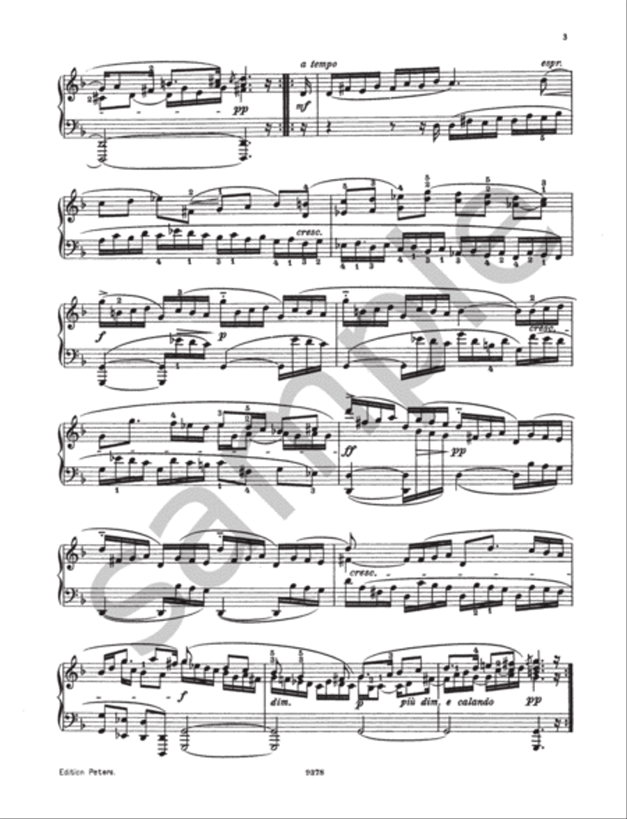 24 Sonatas (in progressive order) Piano scores gallery preview page 3