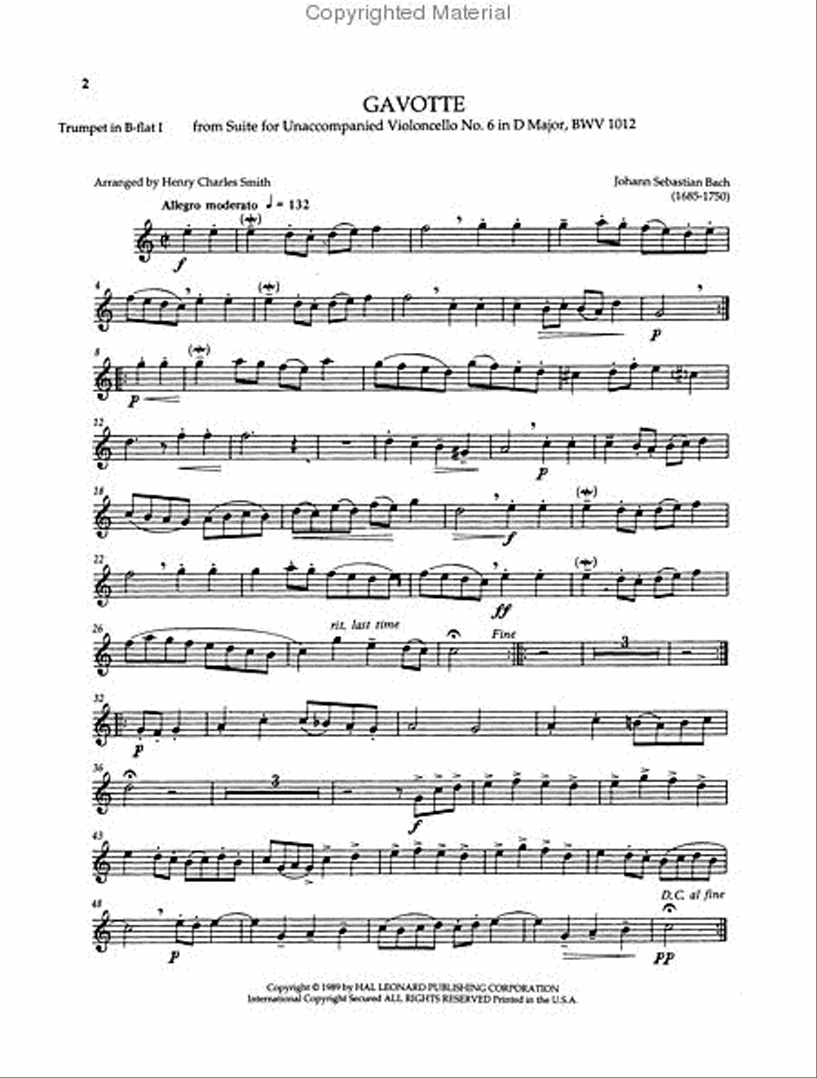 The Canadian Brass – 14 Collected Intermediate Quintets Brass Quintet scores gallery preview page 2
