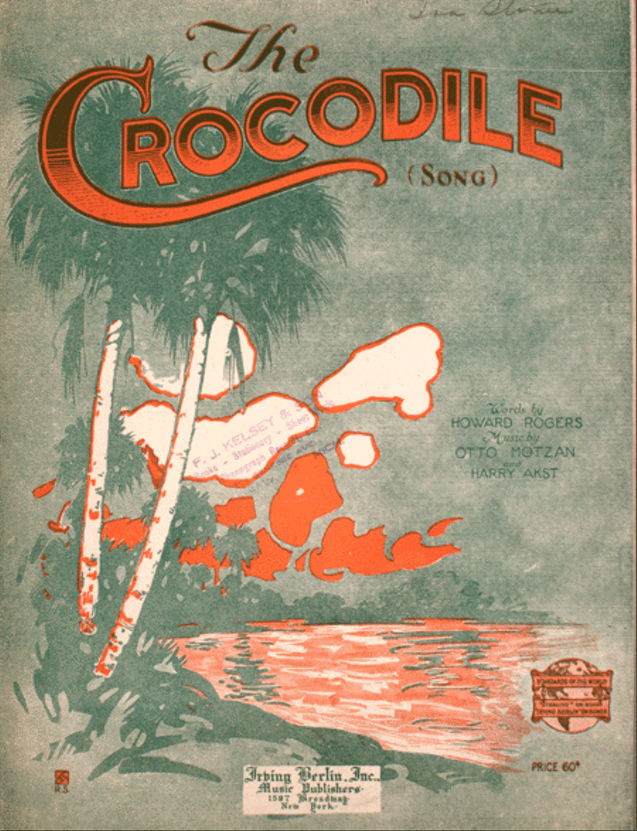 The Crocodile (Song) Voice scores gallery preview page 1