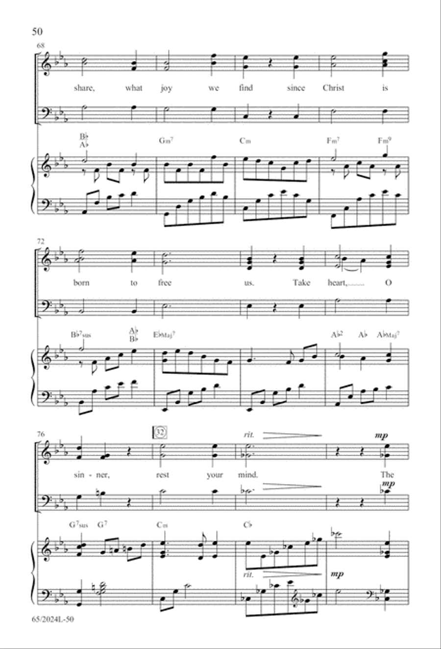 Child of Hope Child of Hope 3-Part scores gallery preview page 51