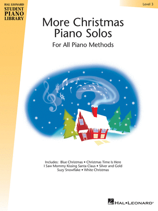 Book cover for More Christmas Piano Solos – Level 3