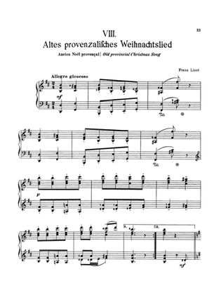 Book cover for Liszt: Weihnachtsbaum