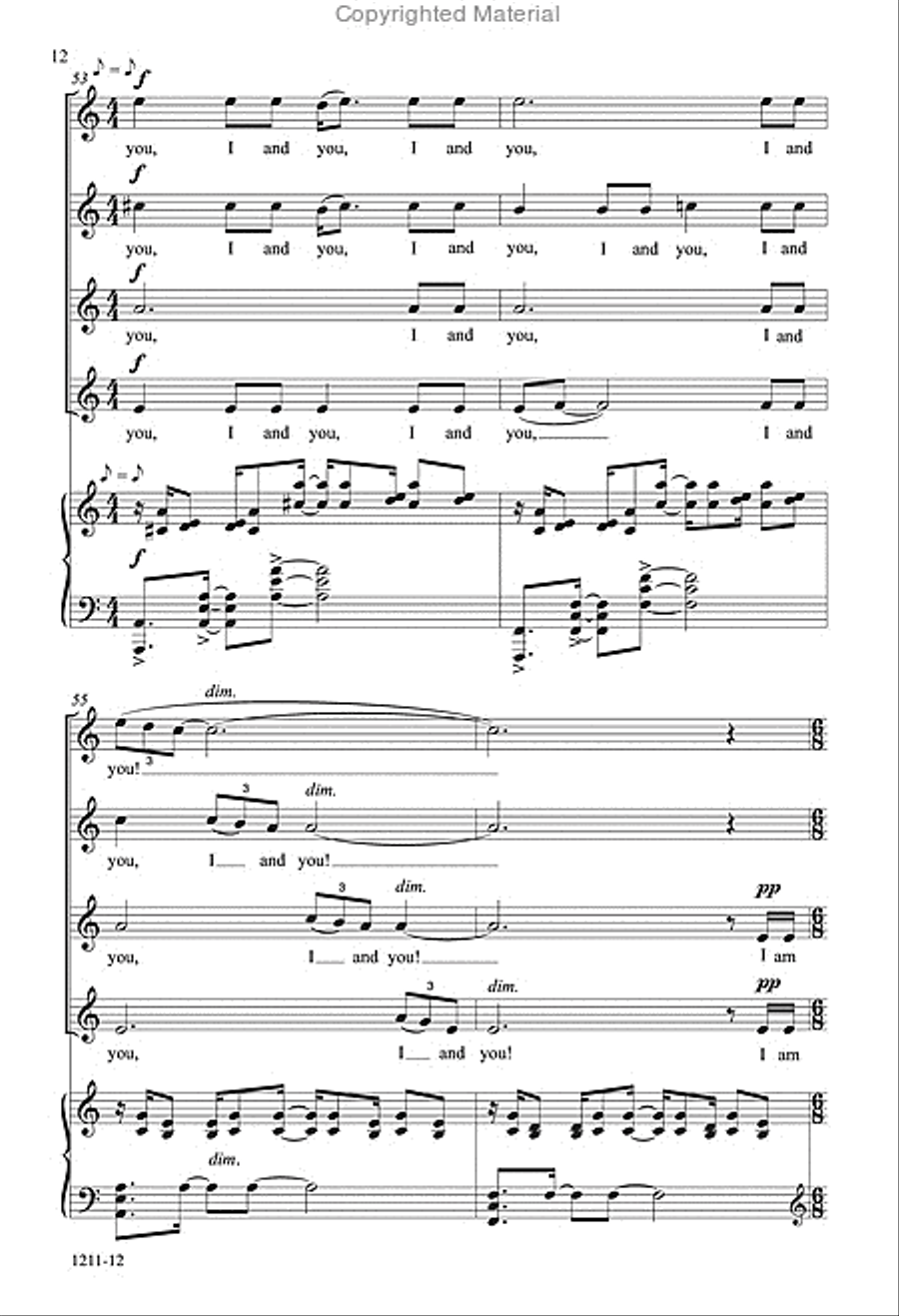 The White Birds - SSAA Octavo SSAA scores gallery preview page 11