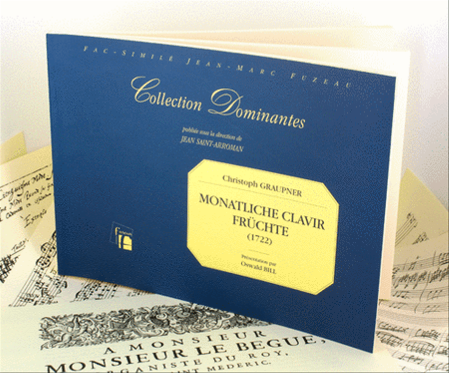 Monatliche Clavir Fruchte. 1722 Harpsichord scores gallery preview page 1