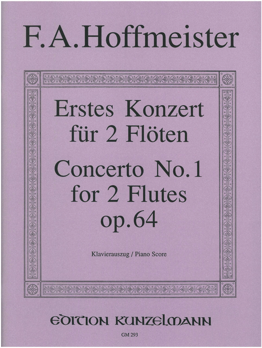 Concerto no. 1 for 2 flutes