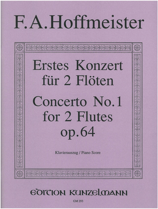 Concerto no. 1 for 2 flutes