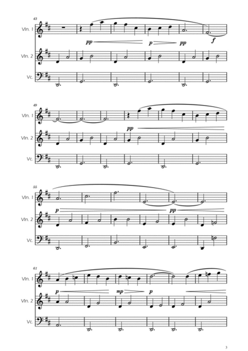 Gymnopedie No. 1 - String Trio image number null
