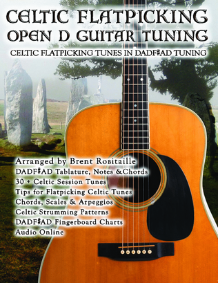 Book cover for Open D Guitar Tuning Celtic Flatpicking