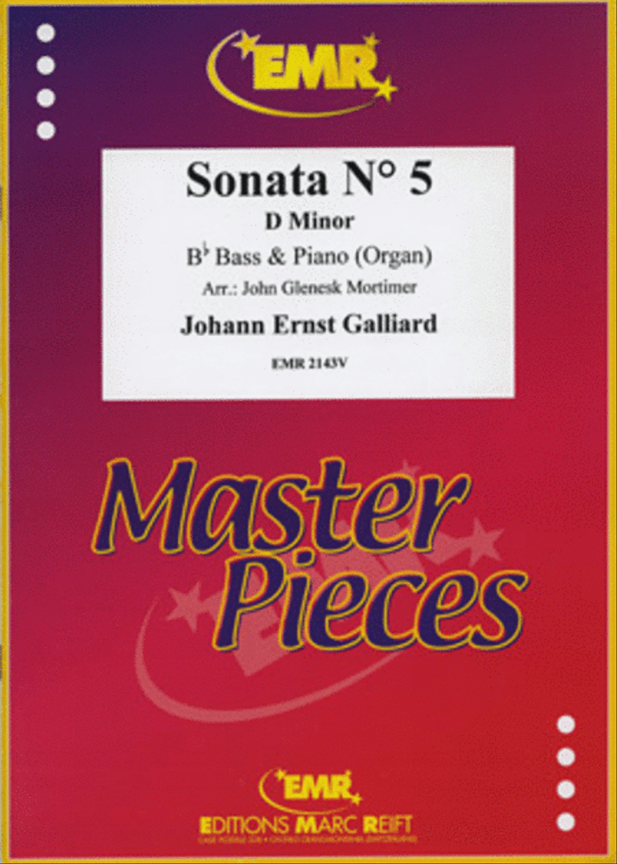 Sonata No. 5 in D minor Organ scores gallery preview page 1