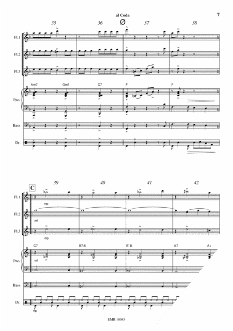Latino Flute scores gallery preview page 7