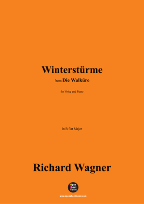 R. Wagner-Winterstürme(Winter Storms),in B flat Major