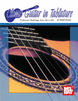 Book cover for Classic Guitar in Tablature