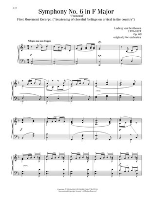 Book cover for Symphony No. 6 In F Major ("Pastoral"), First Movement Excerpt