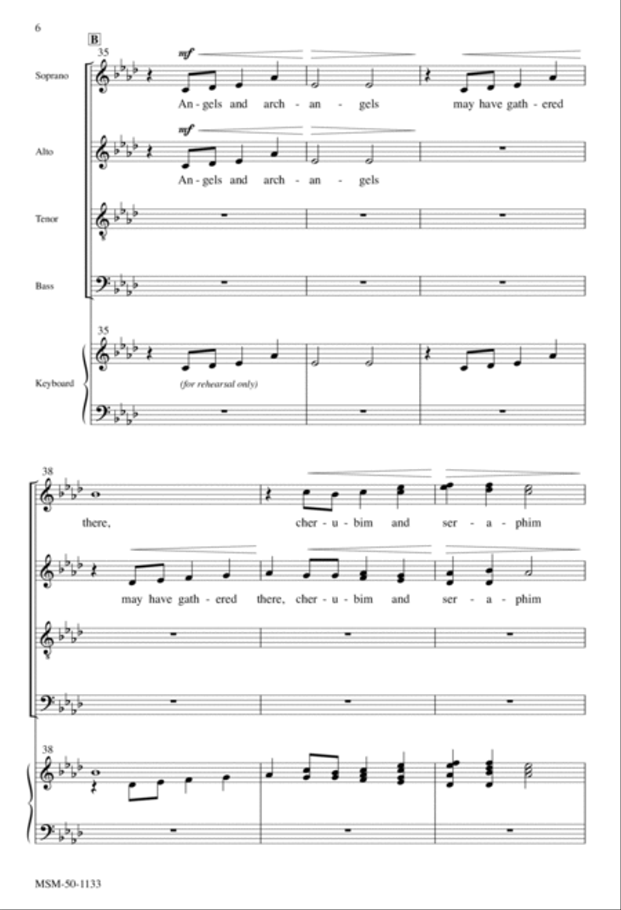 In the Bleak Midwinter Divisi scores gallery preview page 6