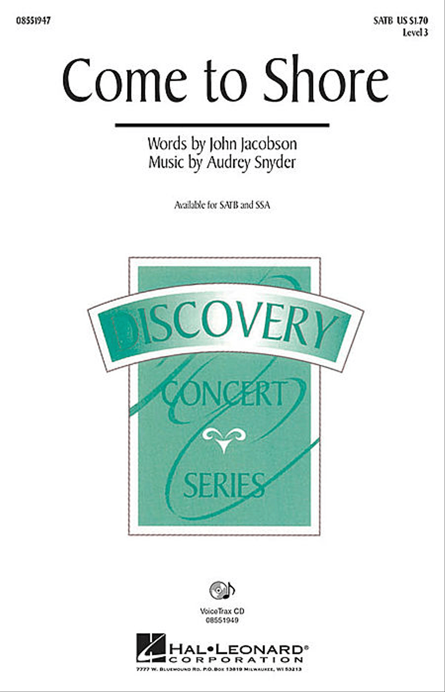 Come to Shore Choir scores gallery preview page 1