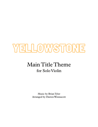 Yellowstone - Main Title Theme