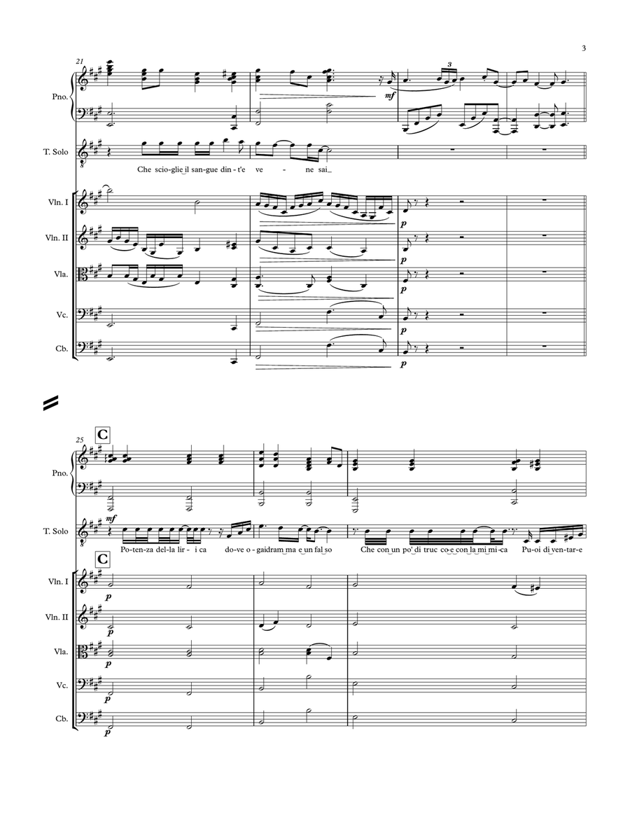 Caruso Small Ensemble scores gallery preview page 3