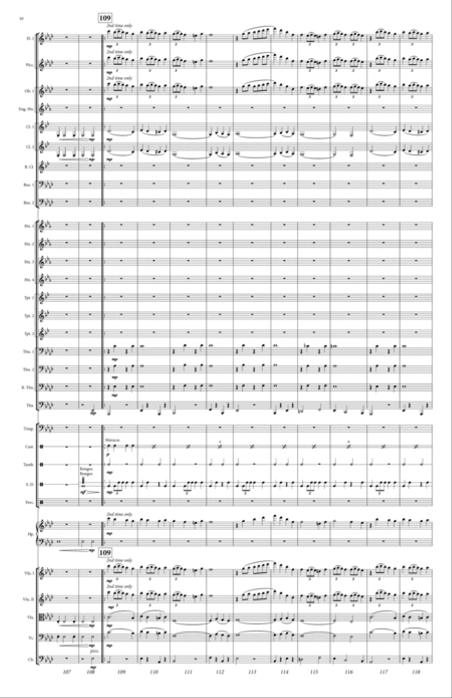 Seven Cities of Gold Full Orchestra scores gallery preview page 11
