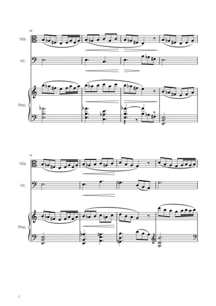 Morning Mood - Viola and Cello Duet w/ Piano image number null