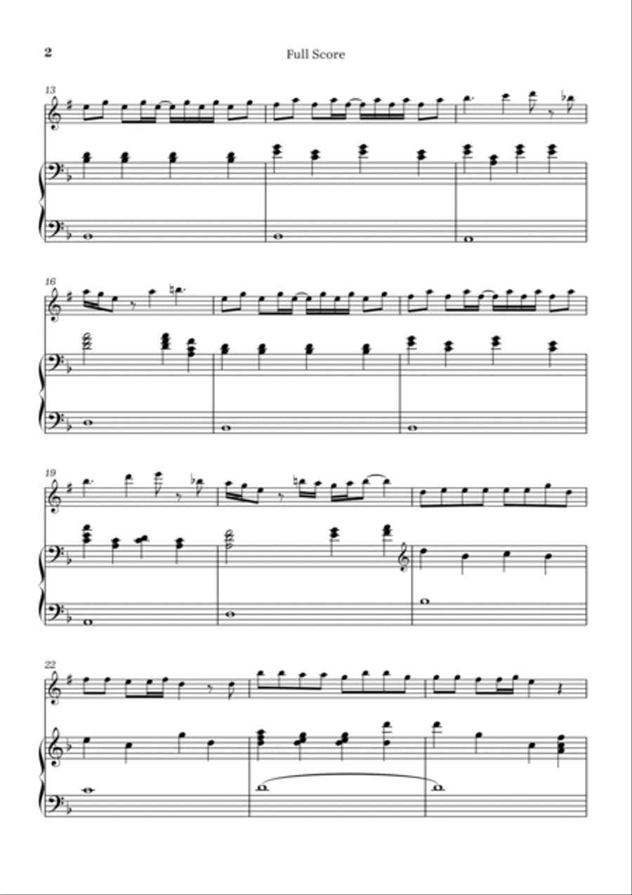 Peaches B-Flat Clarinet scores gallery preview page 2