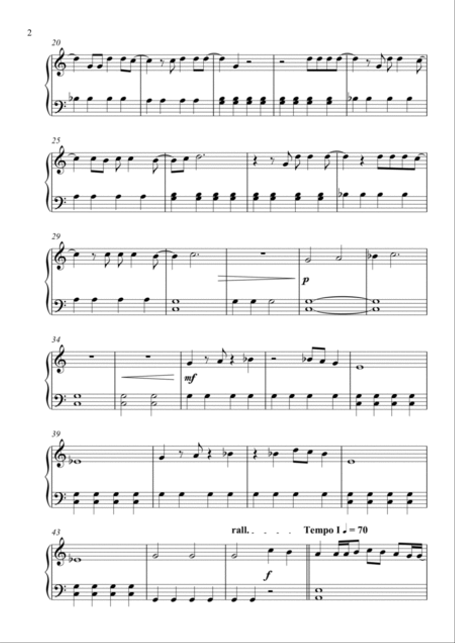 I'm Just Ken I'm Just Ken Easy Piano scores gallery preview page 2
