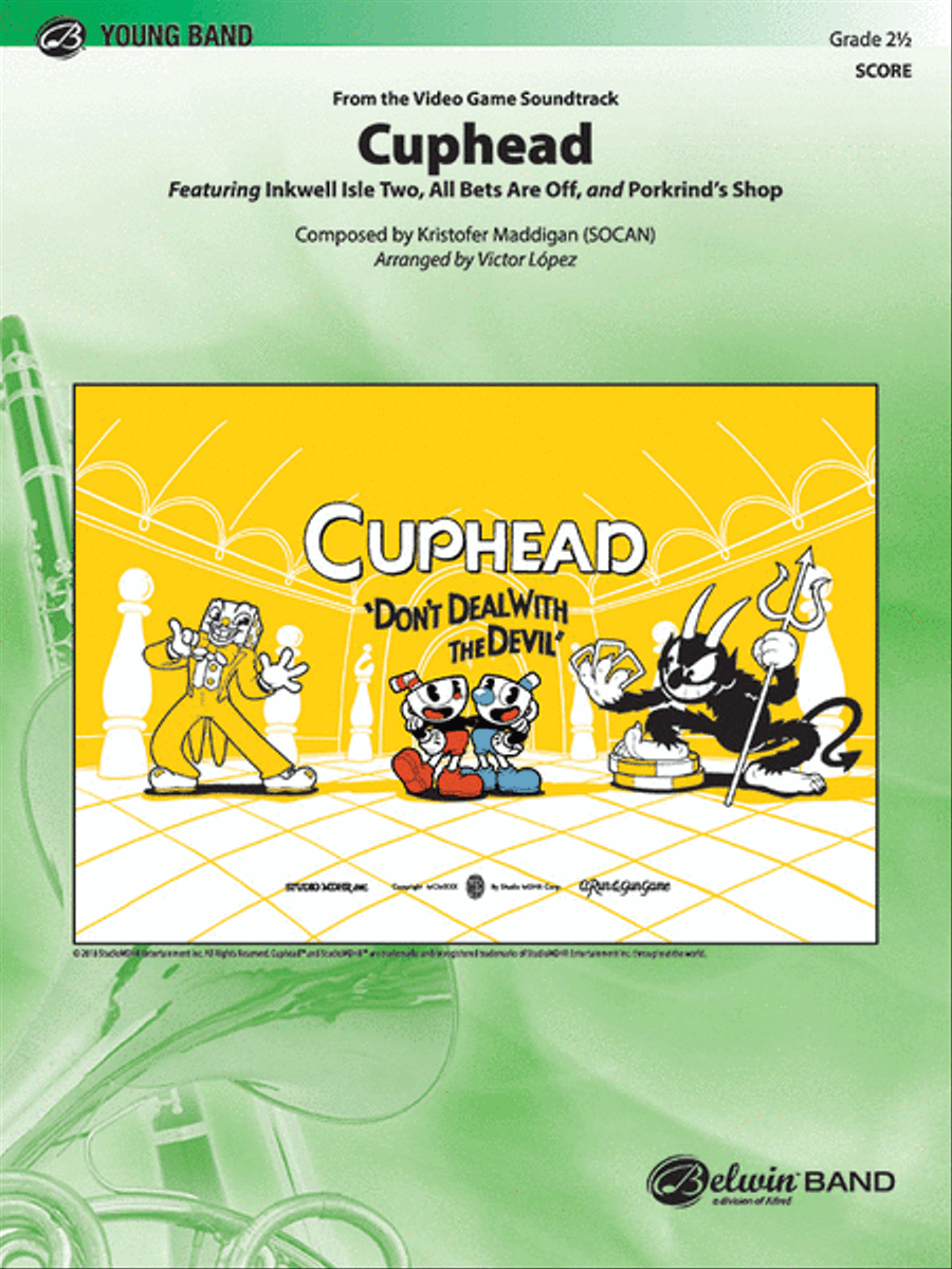 Cuphead Concert Band scores gallery preview page 1