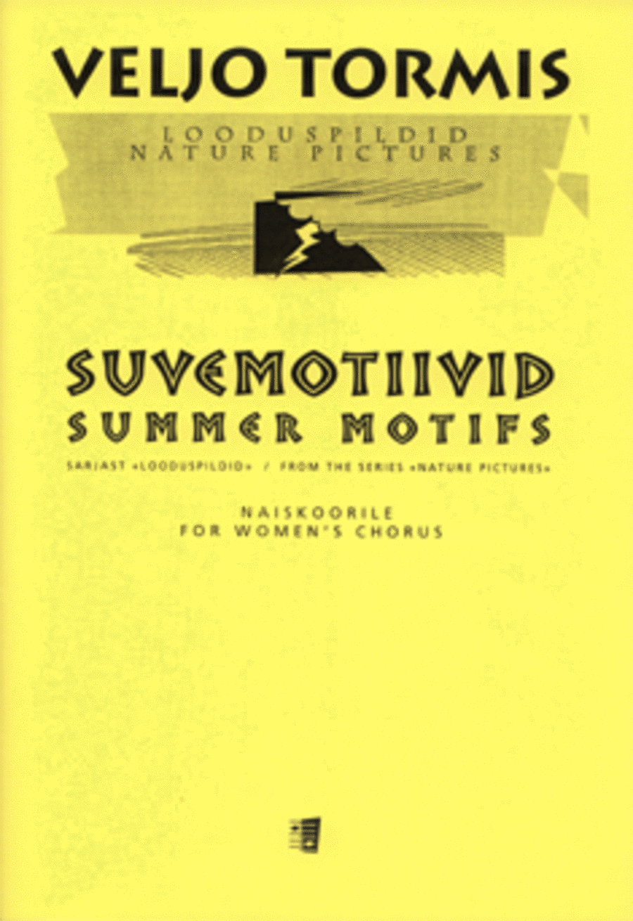 Suvemotiivid / Summer Motifs Women's Choir scores gallery preview page 1